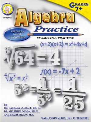 cover image of Algebra Practice